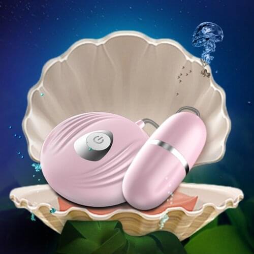 7 Speed Shell Shape Vibrating Egg Bullet Vibrator Clitoris Vagina Stimulate G spot Massage Sex Toys for Women Flirting JLRD 2019