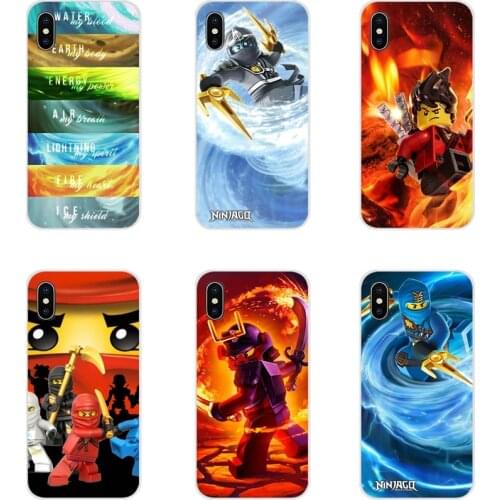 Ninjago kai Accessories Phone Shell Covers For Apple iPhone X XR XS 11Pro MAX 4S 5S 5C SE 6S 7 8 Plus ipod touch 5 6