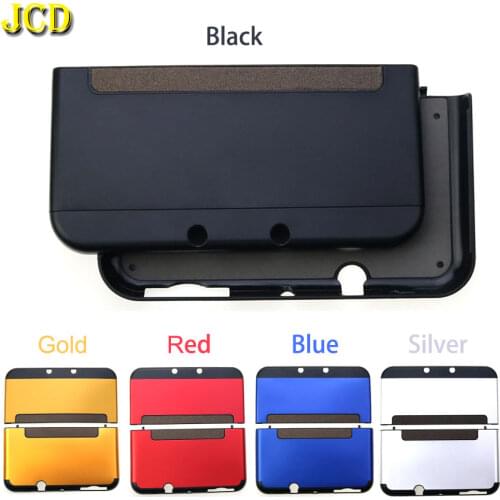 JCD Aluminum Hard Box Protective Housing Shell Case Upper and Back Protective Cover for Nintend New 3DS XL / LL