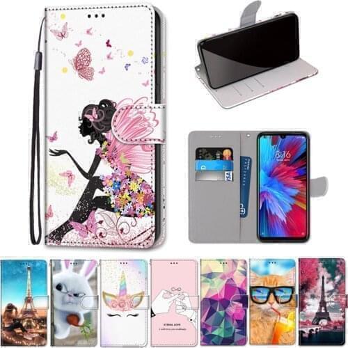 Case For Asus Zenfone Max M1 ZB555KL plus/ZB570TL pro ZB601KL M2 ZB631KL ZB633KL Cover Flip PU leather Cartoon wallet Stand case