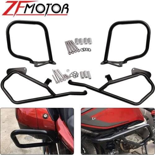 For BMW K1600GTL K1600GT K1600 GT K 1600 GTL 2011-2021 Highway Crash Bar Saddlebag Side Box Engine Guard Protective Frame Bumper