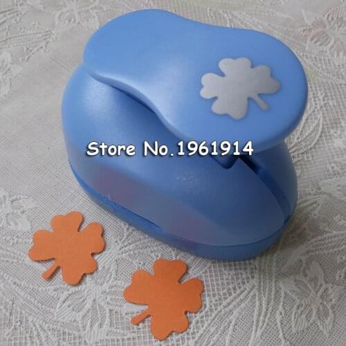 2-2.5cm four leaf clover shape punch Eva foam paper puncher for greeting card handmade Scrapbook freeshipping