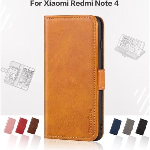 Flip Cover For Xiaomi Redmi Note 4 Business Case Leather Luxury With Magnet Wallet Case For Xiaomi Redmi Note 4 Phone Cover