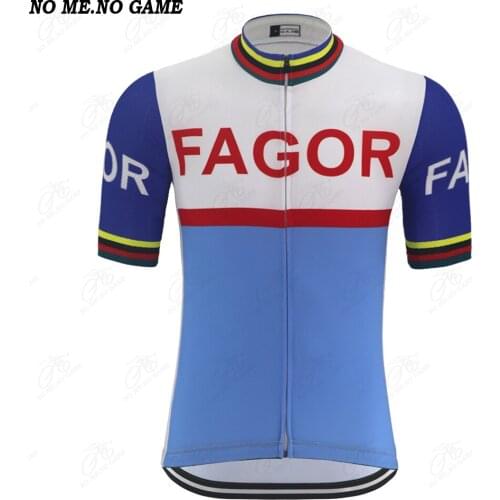 Men Summer Retro Cycling Jersey Short Sleeve Road Bike Clothing Comfortable Breathable Bicycle Clothes Ropa Maillot Ciclismo