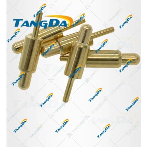 3 13 mm TANGDA pogo pin connector 3*13mm Current pin Battery pin Test thimble probe Gold Plated TANGDA A