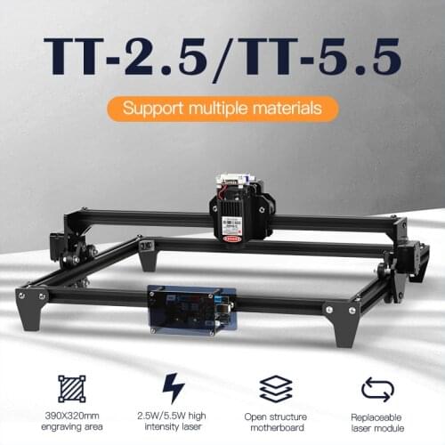 Totem CNC laser engraving machine mini laser cutting machine 2.5W/5.5W laser printer DIY marking machine engraving machine