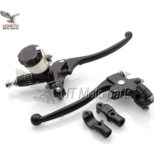7/8" 22MM Motorcycle Hydraulic Brake Master Cylinder Reservoir Clutch Lever For Honda Yamaha Suzuki Kawasaki CB400SS CB600 CB900