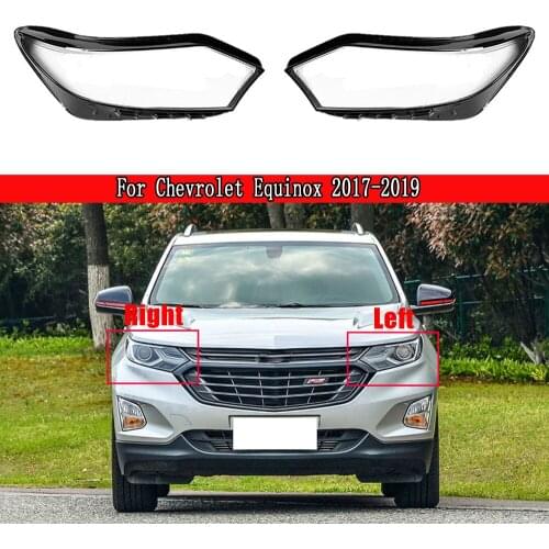 New Headlamp Cover Glass Lamp Shell Headlight Glass Lens Cover Transparent Lampshade For Chevrolet Equinox 2017-2019