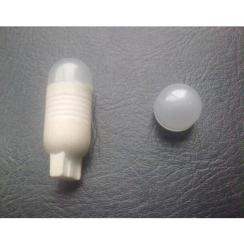 OEAT-18 High quality LED Spherical lampshade, G9 Lampshade, Size: 18X12mm, Milk Color , Clean surface, PC Materials