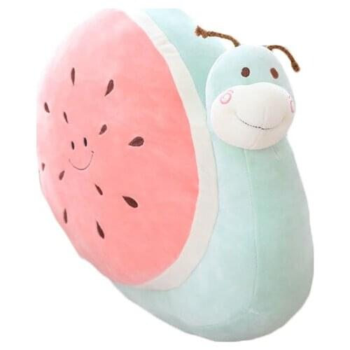 Cartoon snail shape pillow office waist cushion