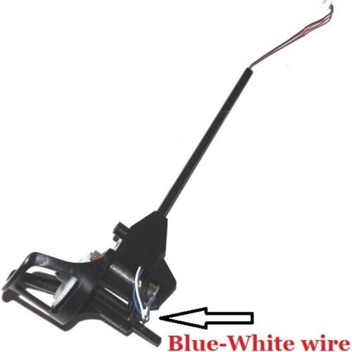 Wholesale WL V222 V959 V969 V979 V989 V999 RC Quadricopter Spare Parts Carbon tube motor set (blue white wire ) Free Shipping