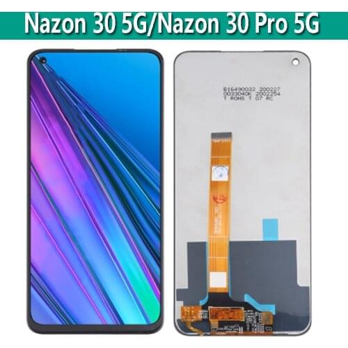 Original LCD Display Touch Screen Digitizer Assembly 6.5" For Realme Narzo 30 Pro 5G RMX3242 RMX2117 Replacement Parts