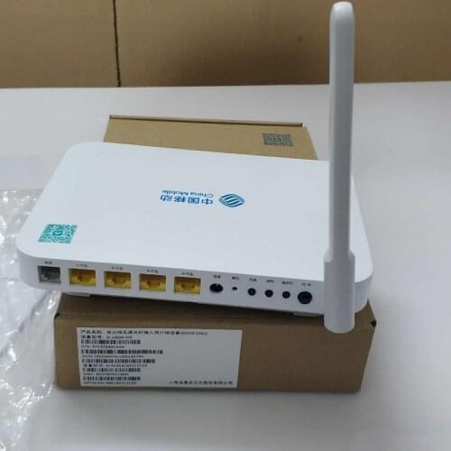 10 pcs Alcatel Lucent Gpon G-140W-ME ONU 4GE+1VOICE+2USB+WIFI 2.4G&5G FTTH gpon ont Router Mode English Firmware