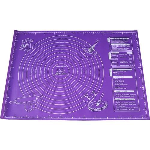 45x60cm Extra Large Baking Mat Silicone Pad Sheet Baking Mat for Rolling Dough Pizza Dough Non-Stick Maker Holder Kitchen Tools