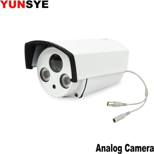 YUNSYE analog HD surveillance infrared camera IR: 10M metal body outdoor waterproof infrared night vision Analog camera HD:480P