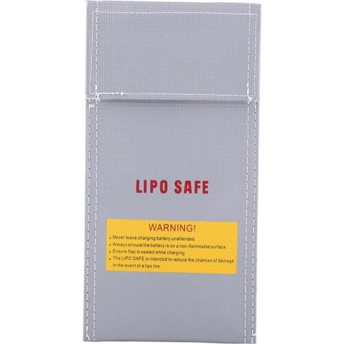 RC Lipo Battery Safe Bag Battery Safety Fireproof Bag Lipo Guard Pouch Protection Charging Sack Pouch Protector 100*200mm Part