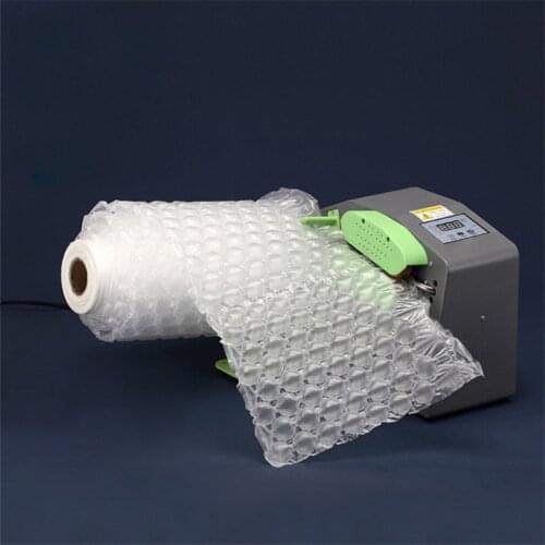 Buffer Inflatable Bag Air Cushion Machine Filled Bag Gourd Film Shockproof Roll Film Automatic Packing Tools Bubble Film 300M