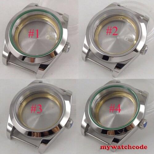 40mm sterile sapphire glass automatic men Watch Case fit 2824 2836 8215 Movement