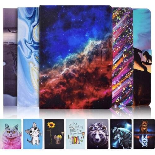Case For Samsung Galaxy Tab A7 10.4 2020 Cover SM-T500 SM-T505 SM-T507 T500 Funda Tablet Tiger Painted Shell Coque Capa +Gift