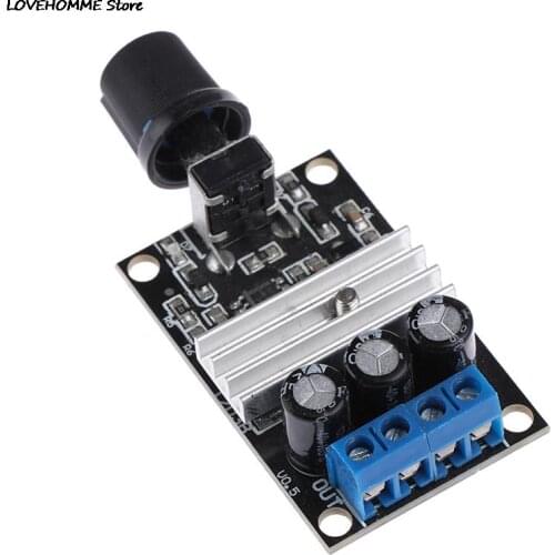 DC 5V-16V 10A PWM Motor Speed Controller Governor Stepless Speed Regulator LED Dimmer Speed Control For Home LED Light Control