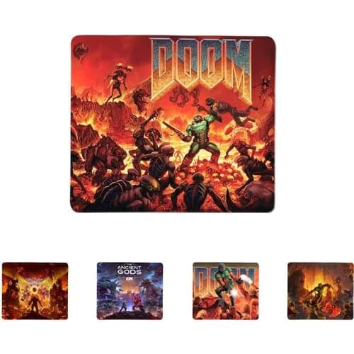FHNBLJ Top Quality DOOM Rubber Mouse Durable Desktop Mousepad Top Selling Wholesale Gaming Pad mouse