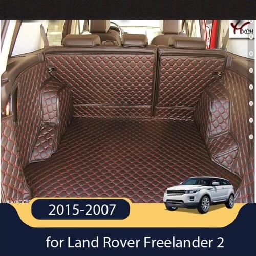 Good! Special trunk mats for Land Rover Freelander 2 2015-2007 durable waterproof boot carpets for Freelander 2010