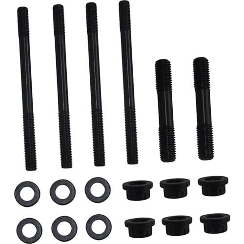 Solid Metal Cylinder Head Studs Bolts Washers Replace Kit for Yamaha Rhino 660 2004-2007