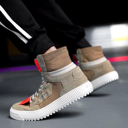 Breathable Sneakers For Men Krasovki Comfortable Casual Shoes Men Lace-Up Male Shoes Adult Footwear Zapatilla Hombre S7-84