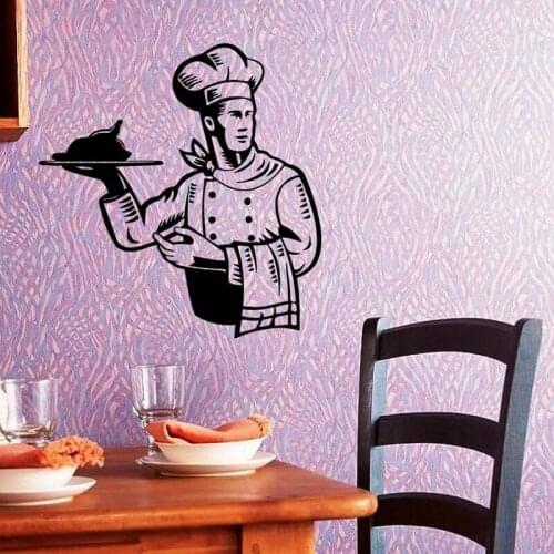 Kitchen Restaurant Sticker Food Decal Poster Vinyl Art Wall Decals Pegatina Quadro Parede Decor Mural Restaurant Sticker