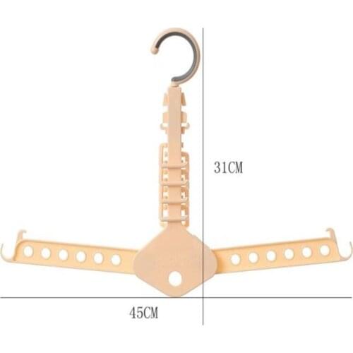 Multipurpose clothes rack Folding clothes hanger Poratble rotatable trousers rack 2pcs/pair