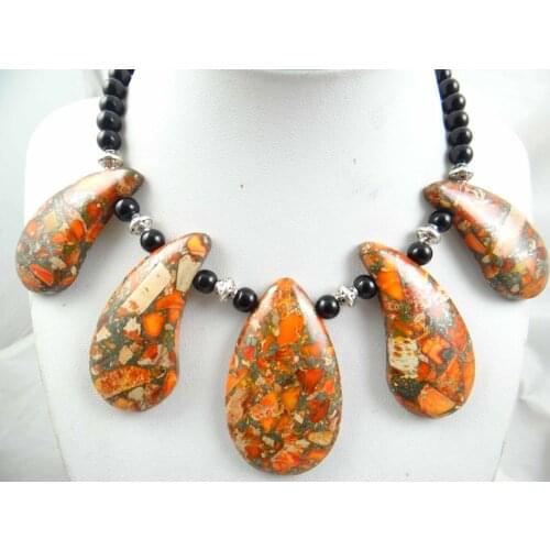 Natural stone Turquoises Quartz Crystal Opal tiger eye Water droplets Pendant for diy Jewelry making necklace A2