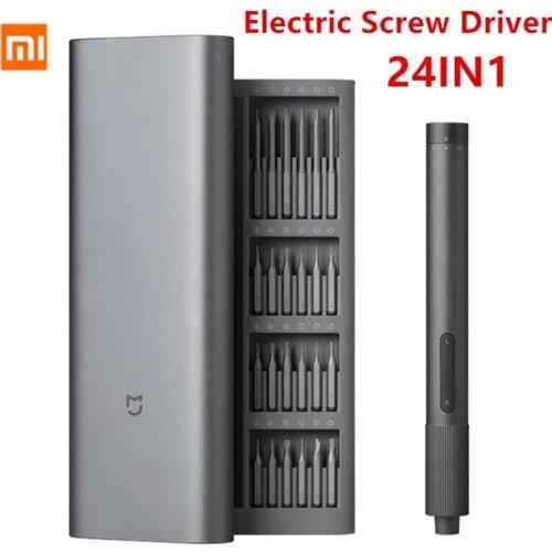 2020 New Original Xiaomi Daily Use Screwdriver Kit 24 Precision Magnetic Bits Alluminum Box DIY Screw Driver Set For Smart Home