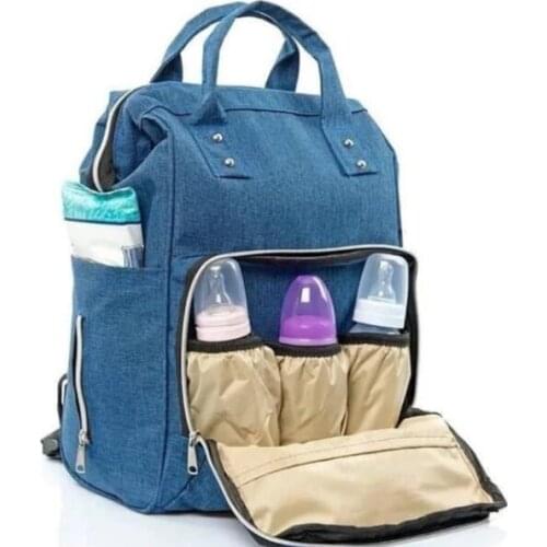 Prens Bebe Functional Mother Baby Care Backpack Black