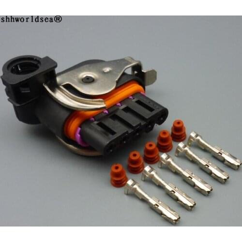 Shhworldsea 5pin for Volvo generator socket plastic waterproof wiring harness cable connector 18242000000