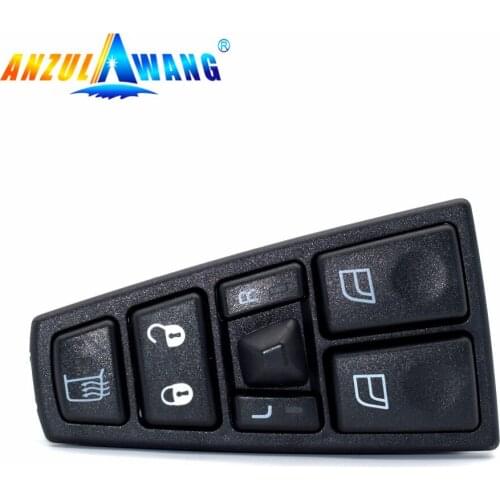 High Quality Electric Power Window Master Switch For Volvo Truck FH12 FM VNL 21277587 20568857 20452017 20752918 21543897 24V