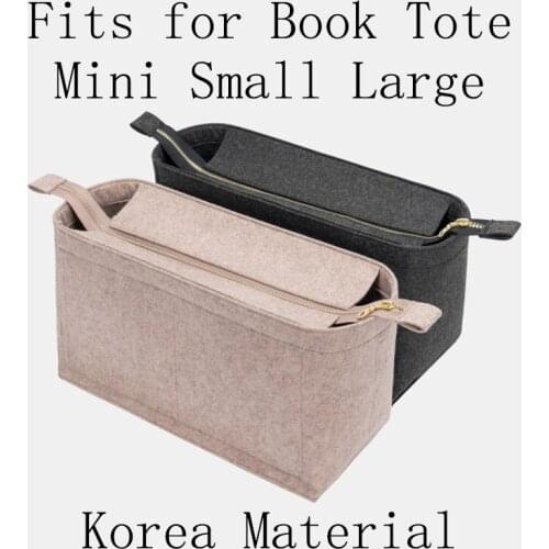Insert Bag Organizer for Book Tote Makeup Handbag Organizer Korea Material Travel Inner Purse Portable Cosmetic Inside Bags