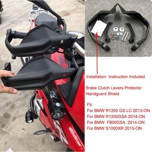 For R1200 GS GSA LC F800GS S1000 XR Motorbike Hand Guards Brake Clutch Lever Protector Handguard Shield S1000XR R1200GS