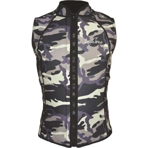 MagiDeal Dive Surfing Vest Adults Swimming Zipper Sleeveless Wet Suits Tops