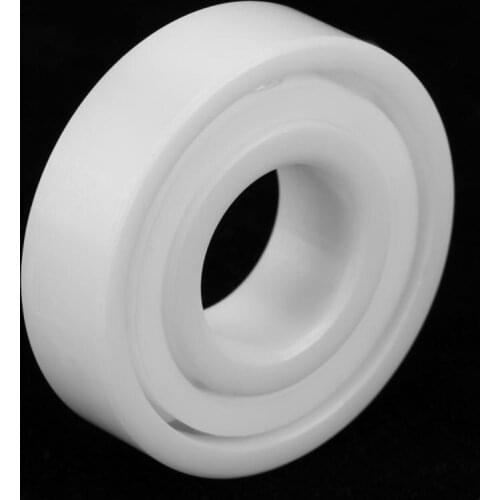 1Pcs 6001-2RS 12x28x8mm High Accuracy Full Ceramic ZrO2 Zirconia Ball Bearing Double Sided Sealed Single Row Deep Groove Bearing