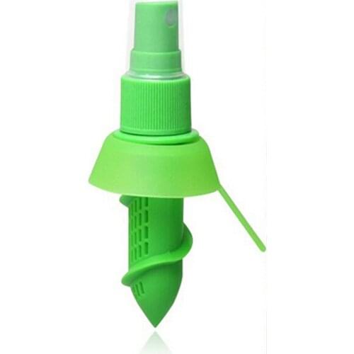 Manual orange juice squeezer sprayer 1 pack Kitchen supplies household lemon fruit sprayer PP and silicone