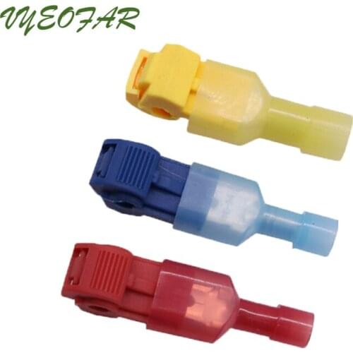 10set Wire Cable Spade Terminal Splice Scotch Lock Quick Crimp Terminal Car Audio 22-10AWG 0.5mm-6mm Wire Kit Tool Set