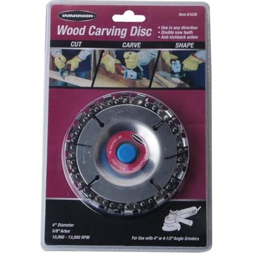 4In 22 Gears Woodworking Chainsaw Disc Polishing Corner Cutting Wood Chip Slotted Multifunctional Circular Saw and Blade