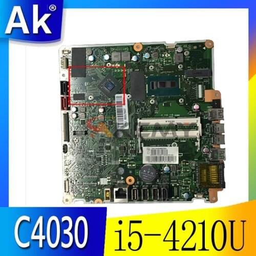 6050A2650901.A01 for Lenovo C4030 S4030 C40-30 all-in-one computer motherboard CPU i5 4210U GT820M V2G DDR3 100% test work