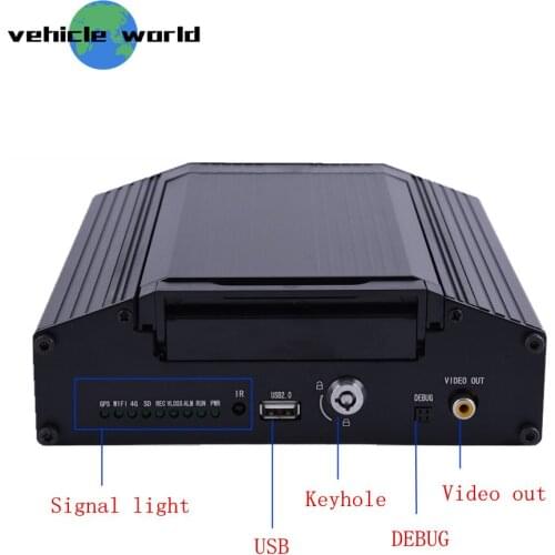 Car Vehicle Bus Trailer Truck Taxi 3G WIFI GPS 1.0MP AHD 720P HDD 8Ch SD Card Mobile DVR