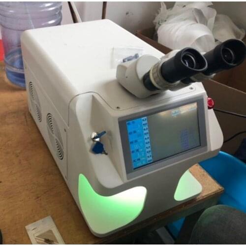 CCD camera pint-sized laser welding machine for customer
