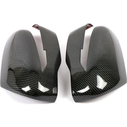 Carbon Look For Nissan QashqaiJ11 X-trail T32 JUKE Murano ABS Mirror Cover Rear View Cover Frame Trim accessories