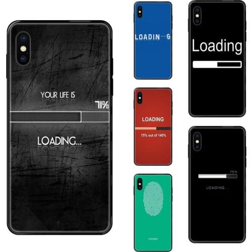 Black Soft Personalized Pattern For Galaxy S20 S10e S10 S9 S8 S7 S6 S5 edge Lite Plus Ultra Loading Top
