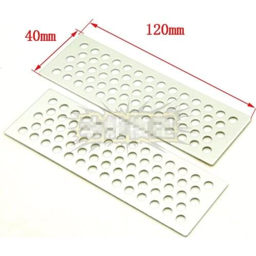 2Pcs Metal Non-slip Off Sand Board Model For 1/10 Rc Crawler Cars Traxxas Trx4 4WD D90 TF2 AXIAL SCX10 II 90046 Parts