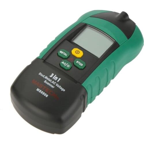 MASTECH MS6906 Multifunction AC Voltage Scanner Detector Tester Thickness Gauge + metal detector + Wood detector positioning