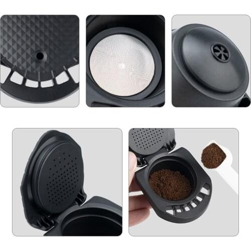 Reusable Coffee Capsule Adapters Compatible With Piccolo XS Capsules